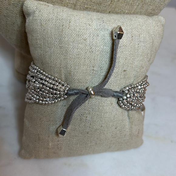 Stella&Dot Silver Mesh and Chain Bracelet - Like New/Never Worn/Display Only - Picture 2 of 4